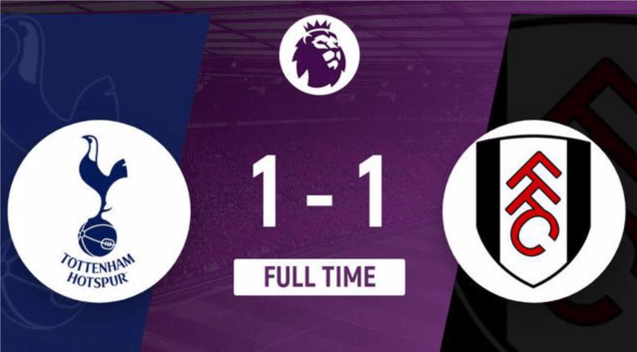 关于热刺客场取胜富勒姆，英超前进步稳定的信息